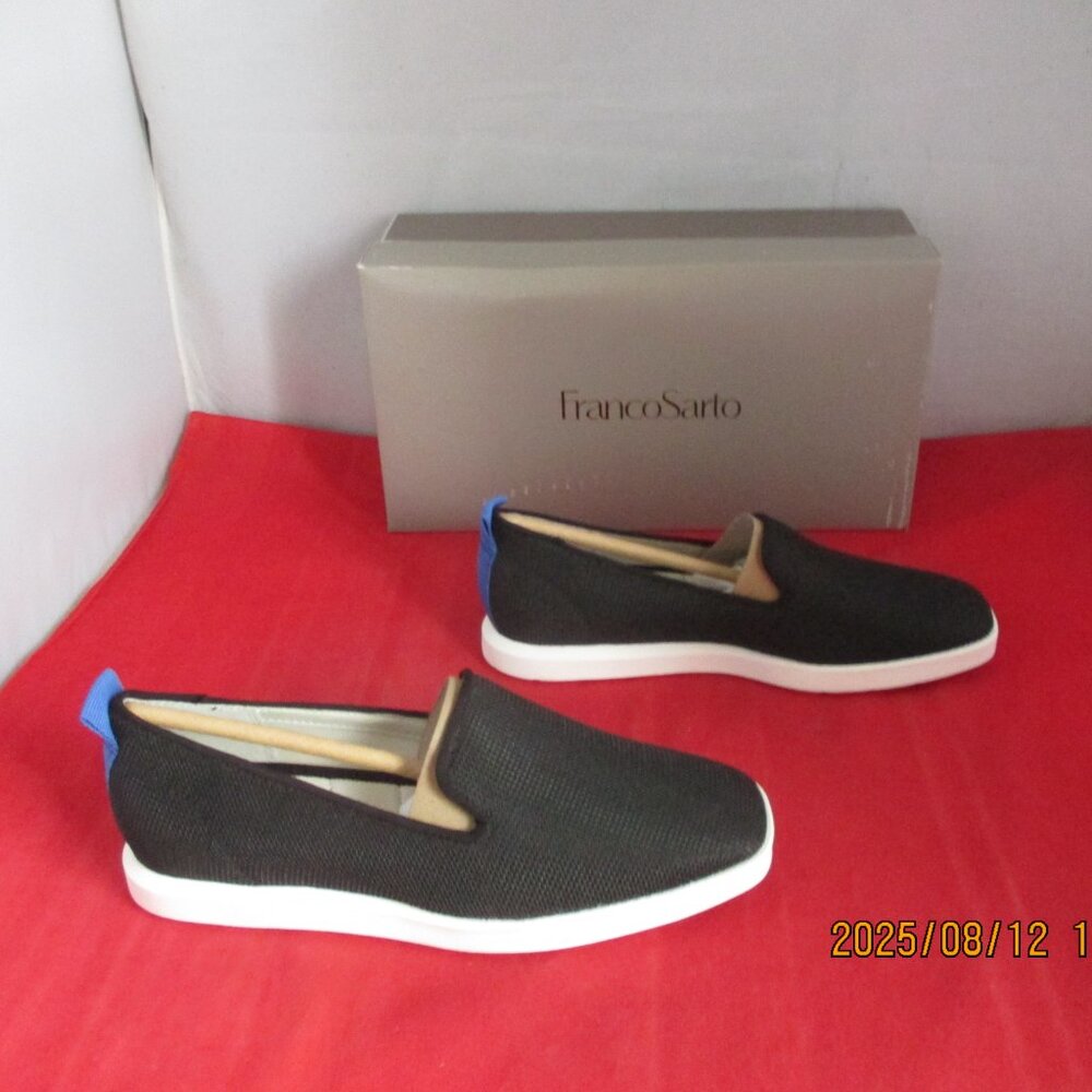 Franco Sarto Boston 3 Slip On Sneakers - $110 - Size 6 - Black - 1290